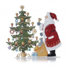 Santa Claus on Christmas tree, made of pewter - Wilhelm Schweizer - 616716089149  322995722461